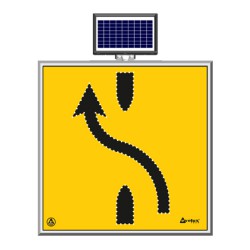 მზის ციმციმა led გზის ტექნიკური ნიშნები