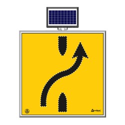 მზის ციმციმა led გზის ტექნიკური ნიშნები