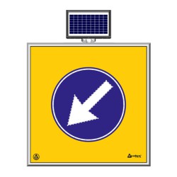 მზის ციმციმა led გზის ტექნიკური ნიშნები