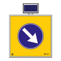 მზის ციმციმა led გზის ტექნიკური ნიშნები