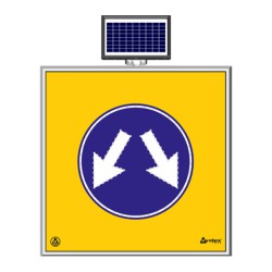 მზის ციმციმა led გზის ტექნიკური ნიშნები