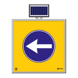 მზის ციმციმა led გზის ტექნიკური ნიშნები