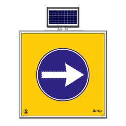 მზის ციმციმა led გზის ტექნიკური ნიშნები