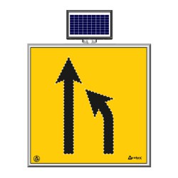 მზის ციმციმა led გზის ტექნიკური ნიშნები