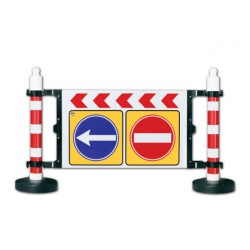 მაფრთხილებელი ნიშნები 120×215 სმ