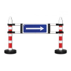 მაფრთხილებელი ნიშნები 120×215 სმ