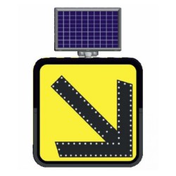 მზის ენერგიაზე მომუშავე LED საგზაო ნიშნები