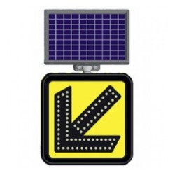 მზის ენერგიაზე მომუშავე LED საგზაო ნიშნები