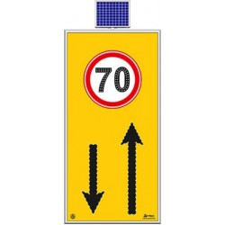 მზის ციმციმა led გზის ტექნიკური ნიშნები