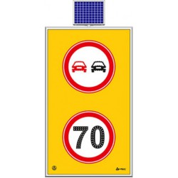 მზის ციმციმა led გზის ტექნიკური ნიშნები