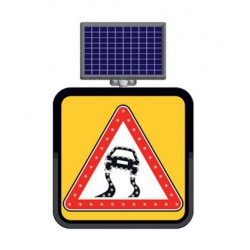 მზის ენერგიაზე მომუშავე LED საგზაო ნიშნები