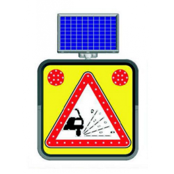 მზის ენერგიაზე მომუშავე LED საგზაო ნიშნები