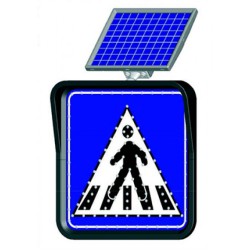 მზის ენერგიაზე მომუშავე LED საგზაო ნიშნები