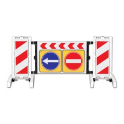 მაფრთხილებელი ნიშნები 110×236 სმ